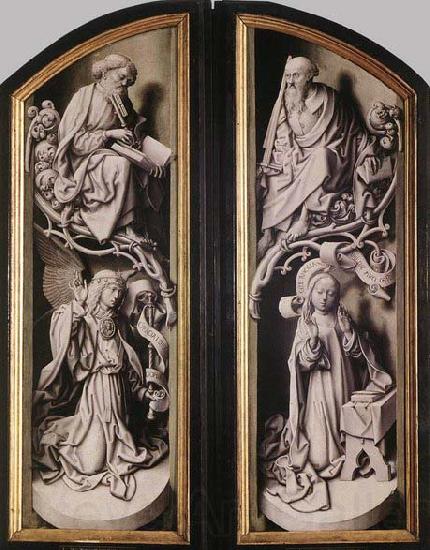 MASTER of the St. Bartholomew Altar Crucifixion Altarpiece Germany oil painting art